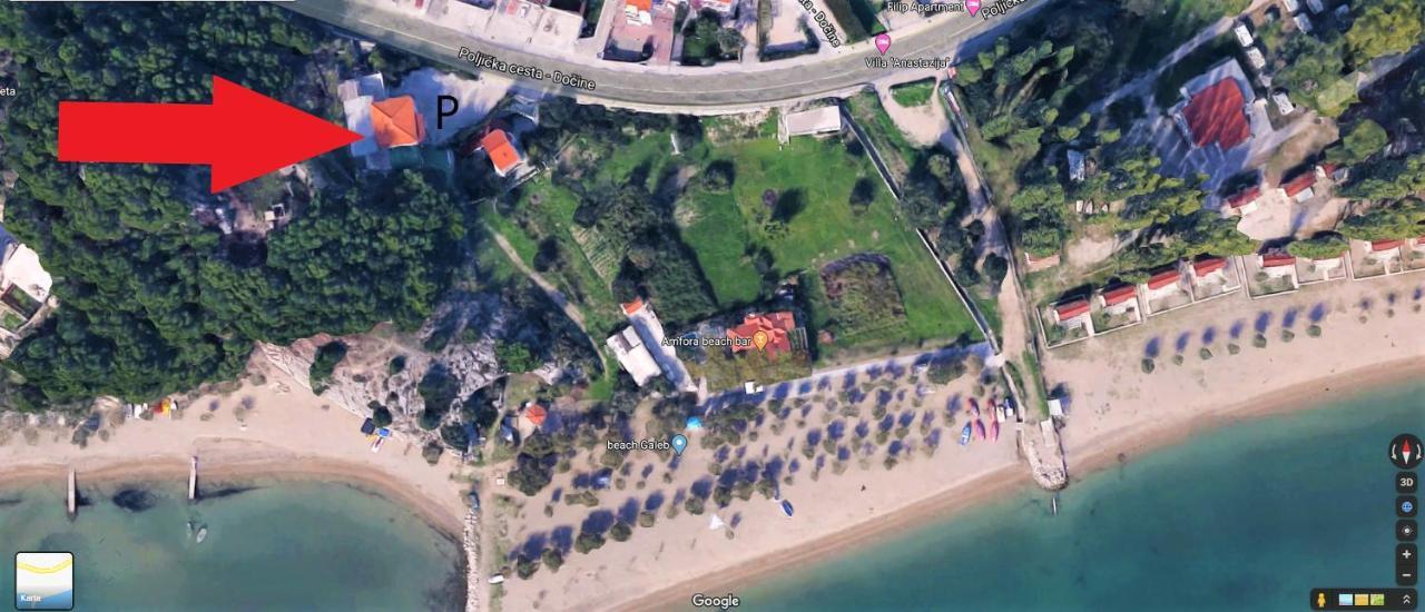 Beach Apartments "Bili Cvitak" Duće Buitenkant foto
